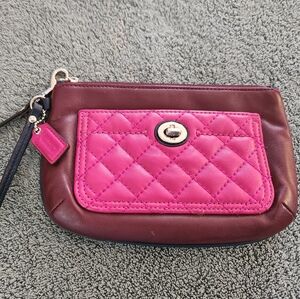 COACH wristlet bag